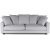 Ny Lexington 3,5-seters sofa 240 cm med konvoluttputer - offwhite lin