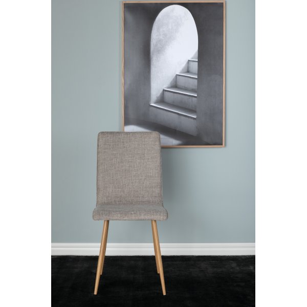 Sirocco Lyx spisestol - Lysegrå Sirocco Lyx spisestol - Lysegrå