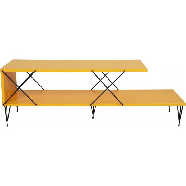 Street mediebenk - Gul Street mediebenk - Gul