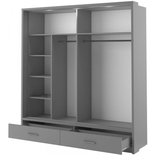 Mervyn garderobe - Grå Mervyn garderobe - Grå