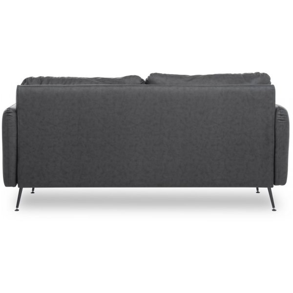 Sjötorp 2-seter sofa i Svart PU Sjötorp 2-seter sofa i Svart PU