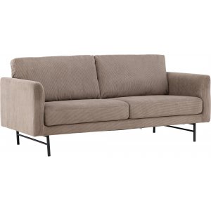 Sky 3-seters sofa - Sort/brun