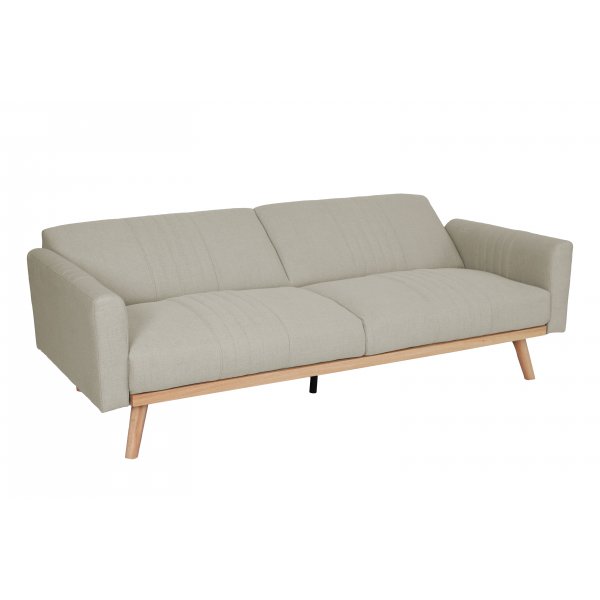 Sovesofa Borlänge - Lysegrått stoff | 207 cm Sovesofa Borlänge - Lysegrått stoff | 207 cm