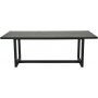 Friburg spisebord 210 cm - Sort