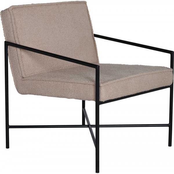 Tetra lenestol - Beige teddy