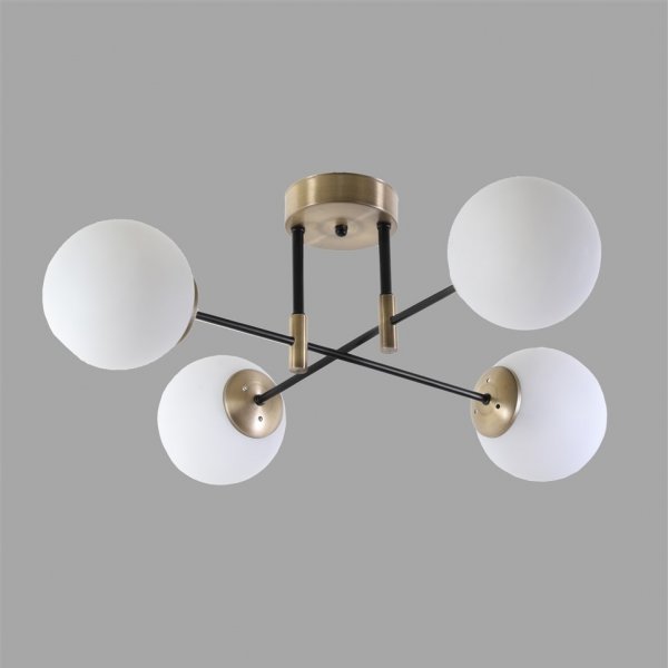 Dolunay taklampe 4 - Hvit Dolunay taklampe 4 - Hvit