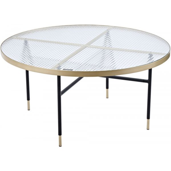 Salongbord Judy - Svart / Messing