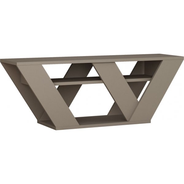 Pipralla mediebenk - Lys mokka