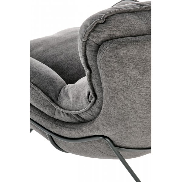 Gereon lenestol - Grå Gereon lenestol - Grå