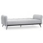 Sandbck 2-seter sovesofa - Lysegr/svart