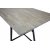 Kvarnåsen spisebord, 250 cm - Teak/svart