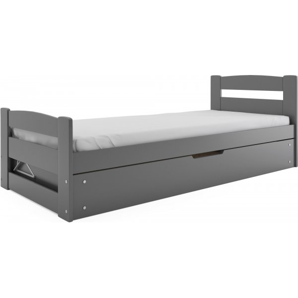 Ernie juniorseng med oppbevaring 90 x 200 cm - Alle farger