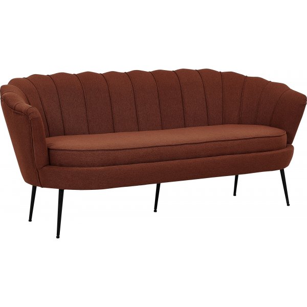 Ballini 3-seters sofa - Rød Ballini 3-seters sofa - Rød