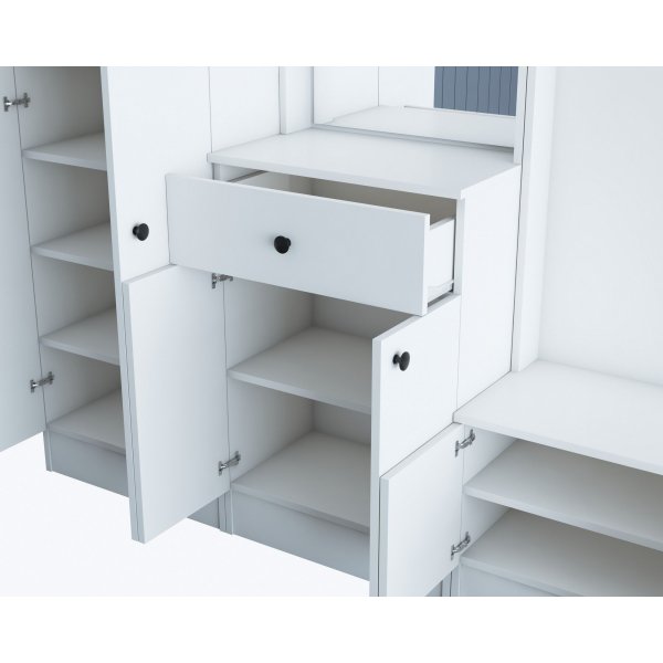Mendy gangmøbel - Hvit Mendy gangmøbel - Hvit