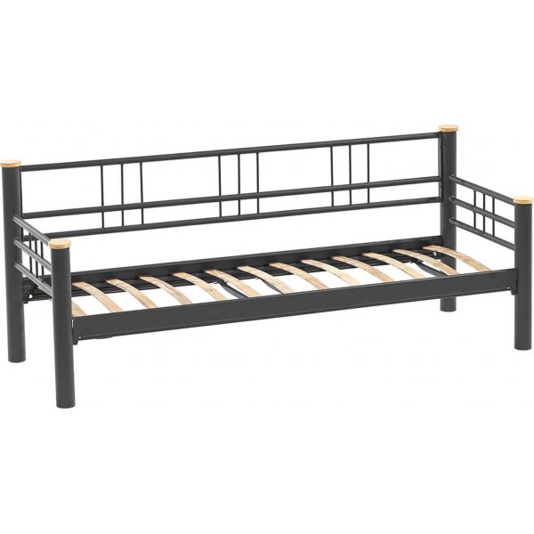 Kappis 3-seters utesofa - Svart/gr�nn + Tekstilpleie for m�bler