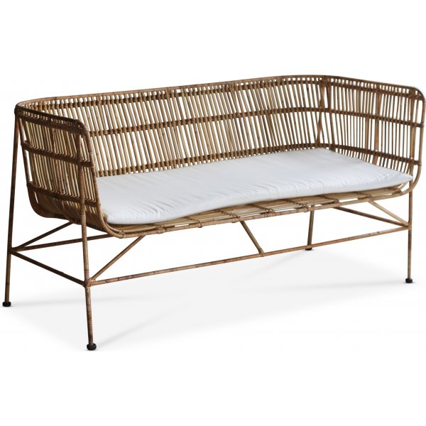 Galice sofa rotting - Natur/metall