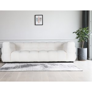 Nivou 3-seters sofa i Boucl - Cream