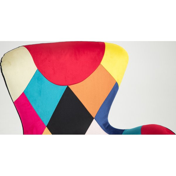 Lucille lenestol - Multi/krom