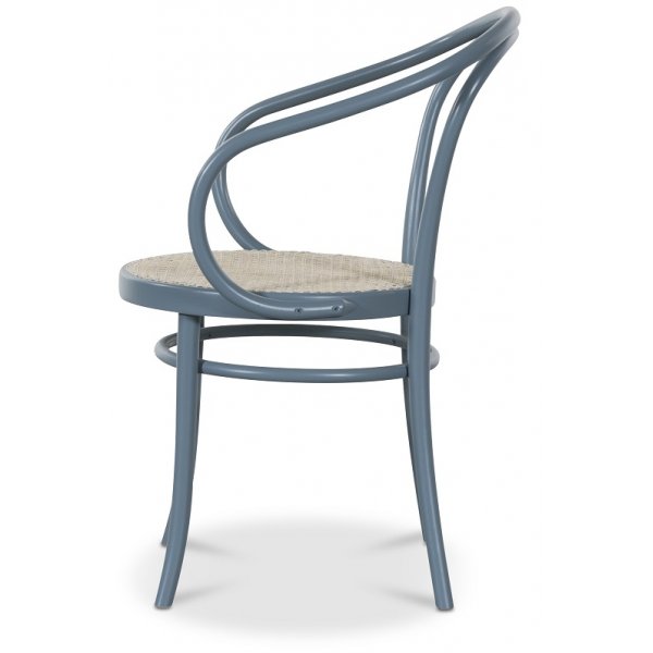 Bentwood karmstol No30 Klassiker - Pastellblå/Rotting Bentwood karmstol No30 Klassiker - Pastellblå/Rotting