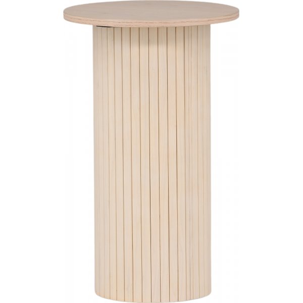 Bianca sidebord Ø40 cm - Whitewash Bianca sidebord Ø40 cm - Whitewash