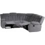 Madrid hjrnesofa (recliner) - Gr (Stoff)