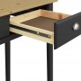 Nola skrivebord 95 x 45 cm - Sort/beige