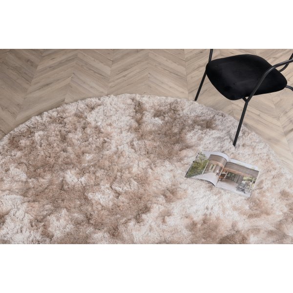 Ryeteppe Elena - Champagnefarget Polyester Ryeteppe Elena - Champagnefarget Polyester