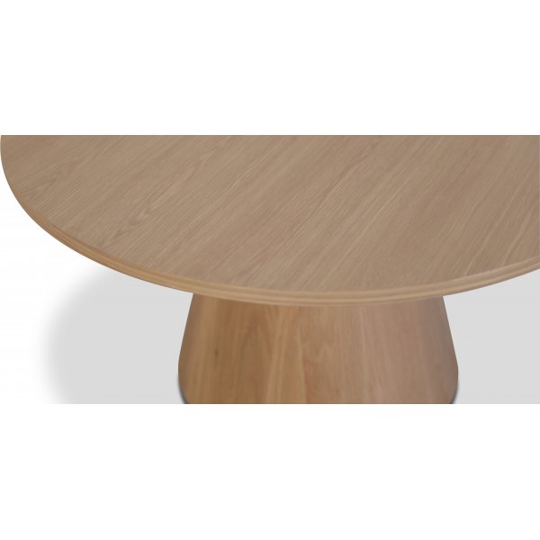 Cone rundt salongbord Ø 85 cm - Whitewash Cone rundt salongbord Ø 85 cm - Whitewash