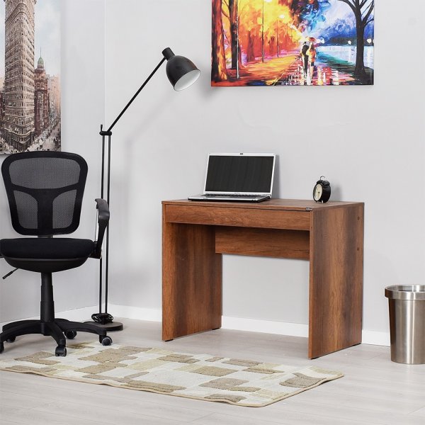 Comerse skrivebord 90 x 55 cm - Valn�tt