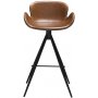 Gaia barstol - Vintage lysebrun