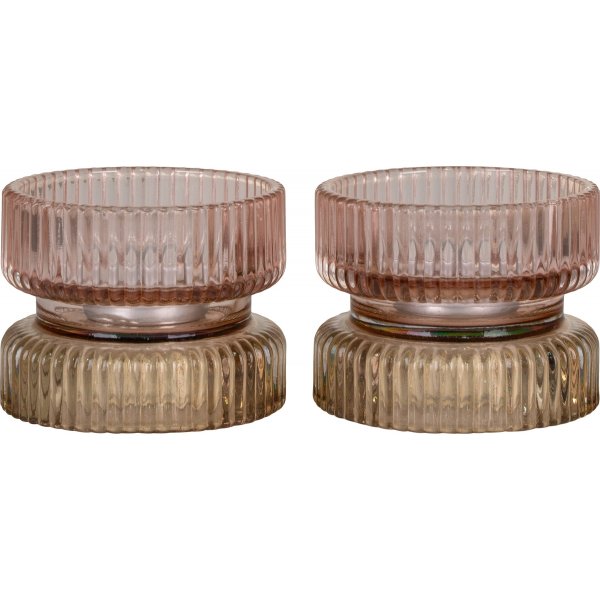 House Nordic lysestake 5 - Rose/rav House Nordic lysestake 5 - Rose/rav