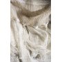 Bondi pledd, 130x170 cm - Beige/brun/hvit