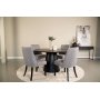 Melbourne spisebord, 120-165 cm - Svart