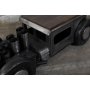 Vintage Bil salongbord med vinstativ - Metall/mango