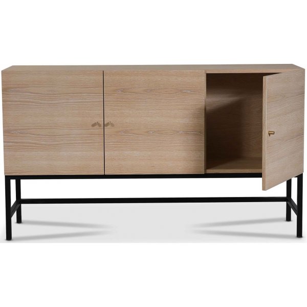 Carl skjenk med 3 d�rer - Whitewash oak