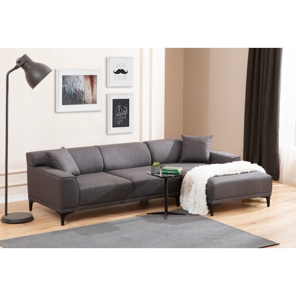 Petra divansofa - antrasitt Petra divansofa - antrasitt