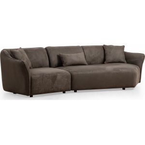 Mentis divan sofa 288 cm - Brun