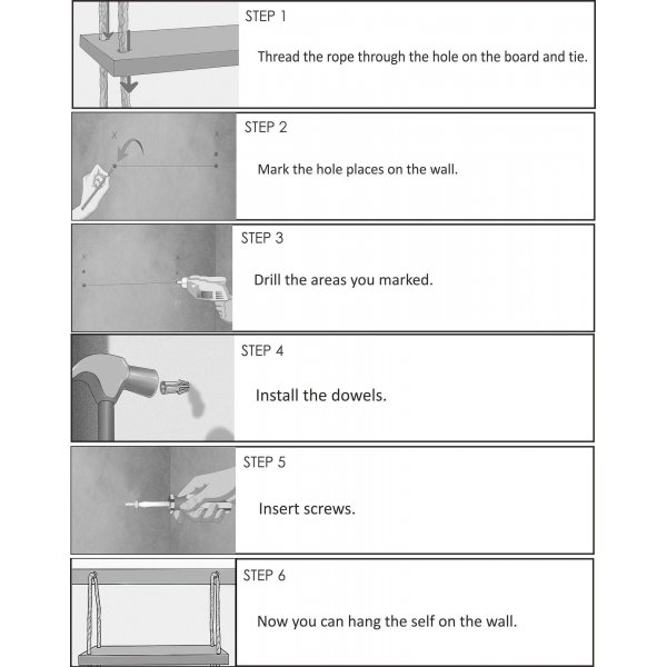 Abstrakt vegghylle 102 - Valnøtt Abstrakt vegghylle 102 - Valnøtt
