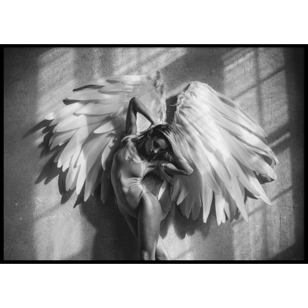 ANGEL WOMAN - Plakat 50x70 cm