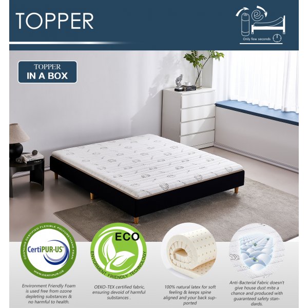 Naturlig lateksmadrass Naturlig lateksmadrass