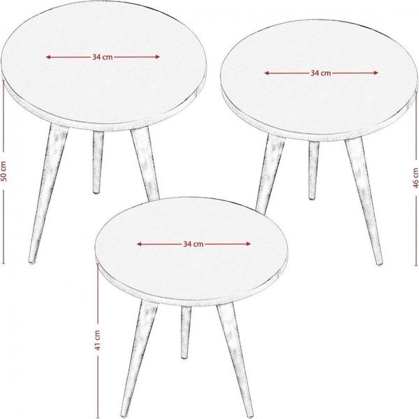 Sapmi settbord - Flerfarget Sapmi settbord - Flerfarget