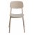 Archimedes stablebar spisestol - Stol i beige plast