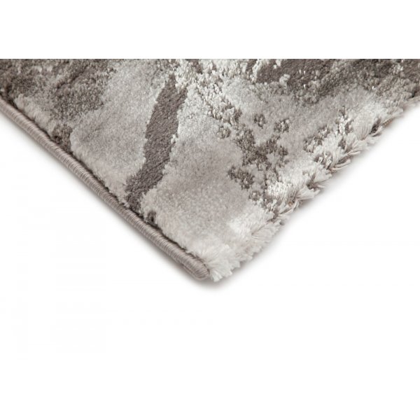 Maskinvevet teppe - Craft Concrete Slv