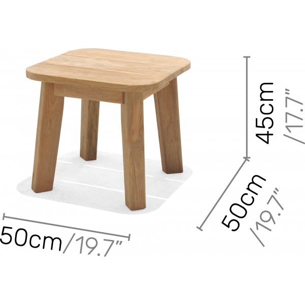 Bahamas salonggruppe 3 - Beige/teak Bahamas salonggruppe 3 - Beige/teak