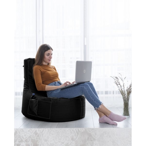 Eva Bean Bag - Svart