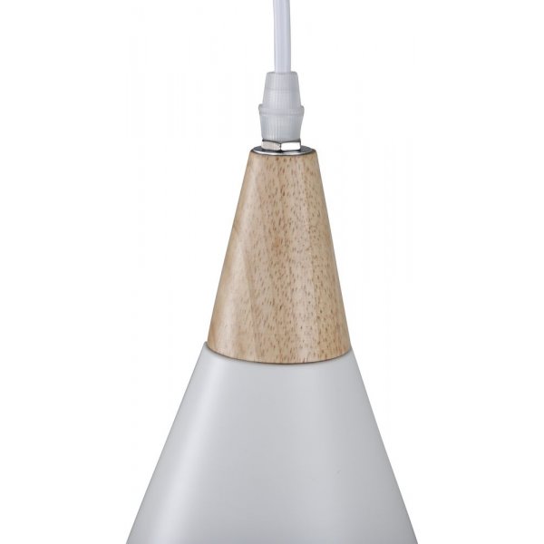 Nittsj taklampe - Hvit