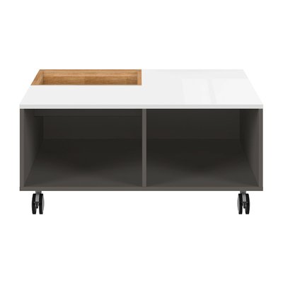 Link sofabord 90,5 x 90 cm - Grafittgrå/hvit