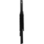 Wilma utegruppebord 65 x 65 cm inkl. 2 stk Visby stoler - Sort