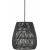 Saigon taklampe for innendrs bruk - Sort - 28 cm