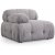 Petite 3-seters sofa - Lys gr